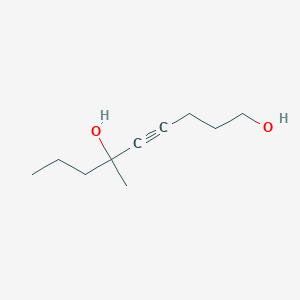 6-Methylnon-4-yne-1,6-diol