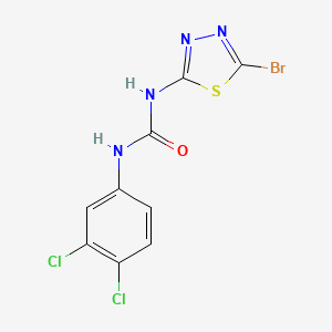 N-(5-Bromo-1,3,4-thiadiazol-2-yl)-N'-(3,4-dichlorophenyl)urea