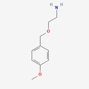 2-[(4-Methoxyphenyl)methoxy]ethan-1-amine