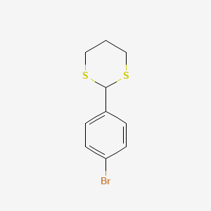 1,3-Dithiane, 2-(4-bromophenyl)-