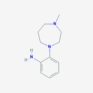 2-(4-Methyl-1,4-diazepan-1-yl)aniline