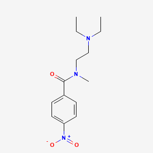 N-(2-Diethylaminoethyl)-N-methyl-4-nitro-benzamide