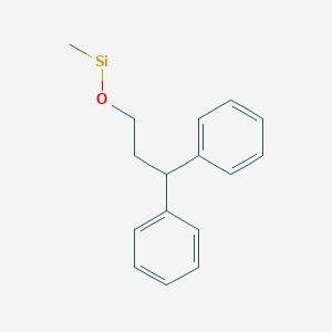 molecular formula C16H18OSi B14607818 CID 78070437 