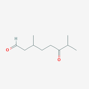 3,7-Dimethyl-6-oxooctanal