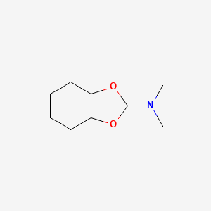 1,3-Benzodioxol-2-amine, hexahydro-N,N-dimethyl-