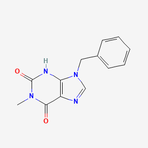 9-benzyl-1-methyl-3H-purine-2,6-dione