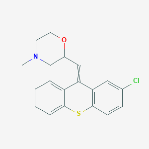 2-[(2-Chloro-9H-thioxanthen-9-ylidene)methyl]-4-methylmorpholine