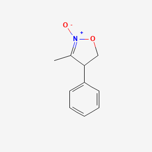 3-Methyl-2-oxo-4-phenyl-4,5-dihydro-1,2lambda~5~-oxazole