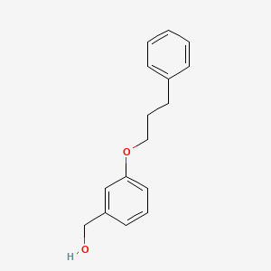 [3-(3-Phenylpropoxy)phenyl]methanol