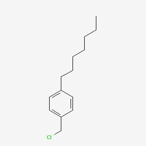 Benzene, 1-(chloromethyl)-4-heptyl-