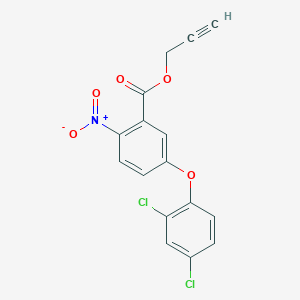 Prop-2-yn-1-yl 5-(2,4-dichlorophenoxy)-2-nitrobenzoate