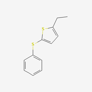 Thiophene, 2-ethyl-5-(phenylthio)-