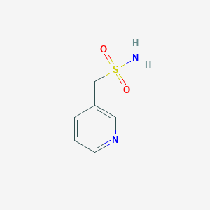 molecular formula C6H8N2O2S B1460822 Pyridin-3-ylmethanesulfonamide CAS No. 749806-66-4