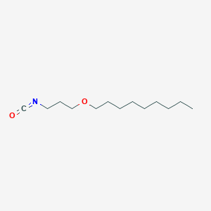 molecular formula C13H25NO2 B14608222 1-(3-Isocyanatopropoxy)nonane CAS No. 60852-99-5