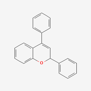 2H-1-Benzopyran, 2,4-diphenyl-