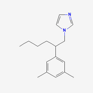 1-[2-(3,5-Dimethylphenyl)hexyl]-1H-imidazole