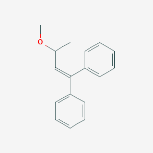 Benzene, 1,1'-(3-methoxy-1-butenylidene)bis-