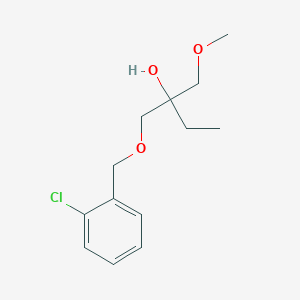 1-[(2-Chlorophenyl)methoxy]-2-(methoxymethyl)butan-2-ol