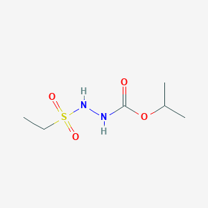 Propan-2-yl 2-(ethanesulfonyl)hydrazine-1-carboxylate