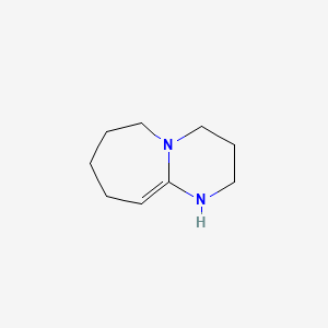 molecular formula C9H16N2 B14608393 1,2,3,4,6,7,8,9-Octahydropyrimido[1,2-a]azepine CAS No. 57516-77-5