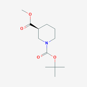1-tert-butyl 3-methyl (3S)-piperidine-1,3-dicarboxylate