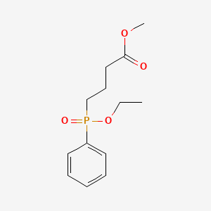 Methyl 4-[ethoxy(phenyl)phosphoryl]butanoate