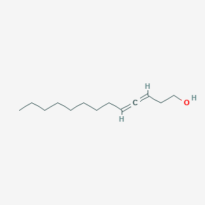 molecular formula C13H24O B14608604 Trideca-3,4-dien-1-OL CAS No. 60705-50-2