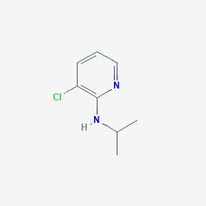 molecular formula C8H11ClN2 B1460862 3-chloro-N-(propan-2-yl)pyridin-2-amine CAS No. 1040039-62-0