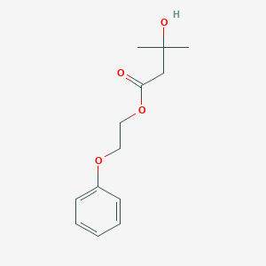 2-Phenoxyethyl 3-hydroxy-3-methylbutanoate