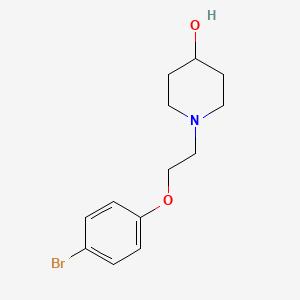 1-(2-(4-Bromophenoxy)ethyl)piperidin-4-ol