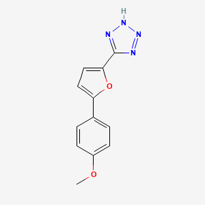 5-[5-(4-methoxyphenyl)furan-2-yl]-2H-tetrazole