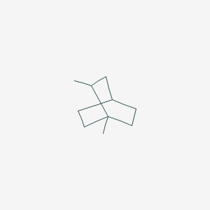 molecular formula C10H18 B14608725 1,2-Dimethylbicyclo[2.2.2]octane CAS No. 60565-26-6