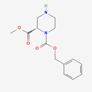 Methyl (S)-1-N-Cbz-piperazine-2-carboxylate
