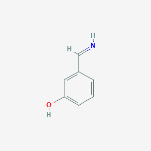 molecular formula C7H7NO B14608752 3-(Iminomethyl)phenol CAS No. 61022-59-1