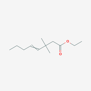 Ethyl 3,3-dimethyloct-4-enoate