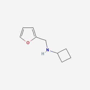N-(furan-2-ylmethyl)cyclobutanamine