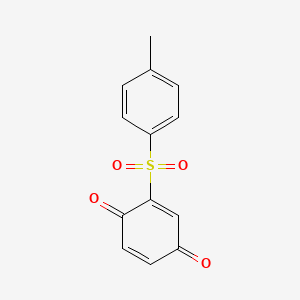 2,5-Cyclohexadiene-1,4-dione, 2-[(4-methylphenyl)sulfonyl]-