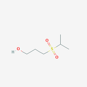 molecular formula C6H14O3S B1460880 3-(Propane-2-sulfonyl)-propan-1-ol CAS No. 1177228-17-9