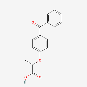 2-(4-Benzoylphenoxy)propanoic acid