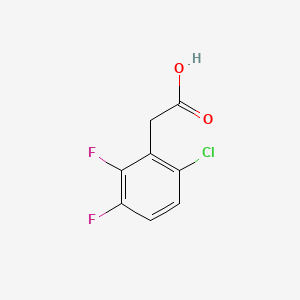 molecular formula C8H5ClF2O2 B1460885 2-(6-Chloro-2,3-difluorophenyl)acetic acid CAS No. 887585-13-9