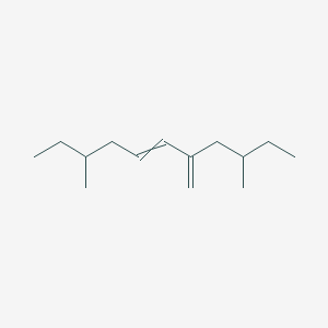 molecular formula C14H26 B14608863 3,9-Dimethyl-7-methylideneundec-5-ene CAS No. 61063-99-8