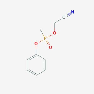 Cyanomethyl phenyl methylphosphonate