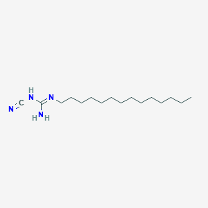 molecular formula C16H32N4 B14608932 N-Cyano-N''-tetradecylguanidine CAS No. 60852-94-0