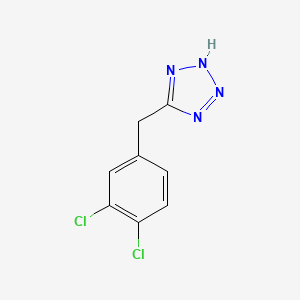 molecular formula C8H6Cl2N4 B1460894 5-[(3,4-dichlorophenyl)methyl]-2H-1,2,3,4-tetrazole CAS No. 1039864-56-6