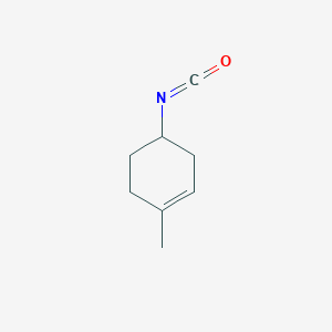 molecular formula C8H11NO B14608948 4-Isocyanato-1-methylcyclohex-1-ene CAS No. 59477-63-3