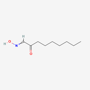 molecular formula C9H17NO2 B14609060 1-(Hydroxyimino)nonan-2-one CAS No. 58040-72-5