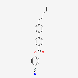 p-Cyanophenyl 4'-pentyl-4-biphenylcarboxylate