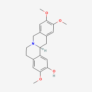 molecular formula C20H23NO4 B14609133 Govanine CAS No. 59444-66-5