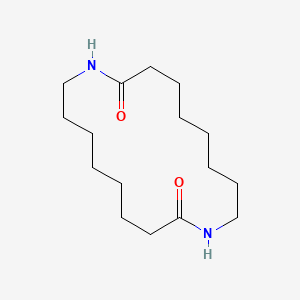 molecular formula C16H30N2O2 B14609144 1,10-Diazacyclooctadecane-2,11-dione CAS No. 57859-33-3