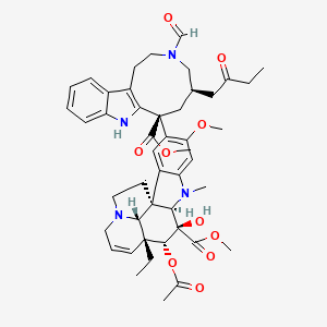 molecular formula C46H56N4O10 B14609154 Catharinine CAS No. 58511-83-4